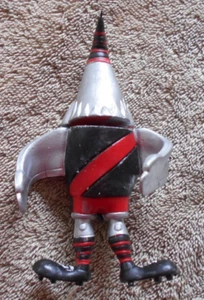 #T7.   1970s  ESSENDON  BOMBERS  VFL BENDY MASCOT - Bild 1 von 3