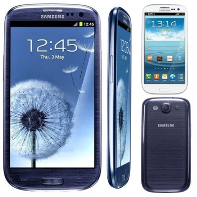 Оригинальный смартфон Samsung Galaxy S3 i9300 16 ГБ GSM 3G 8,0 Мп заводская разблокировка - Изображение 1 из 4