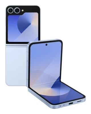 Samsung Galaxy Z Flip6 5G F741 Dual SIM 12GB RAM 256GB Blue Garanzia Europa - Immagine 1 di 4