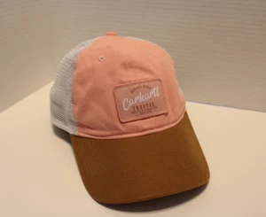 Neu! Carhartt Canvas Mesh Back Baseball Cap Mütze Pink One Size AH5789-W - Bild 1 von 11