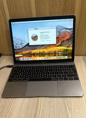 Apple MacBook A1534 EMC3099 2017 Intel core M3 8GB Ram - Image 1 of 4