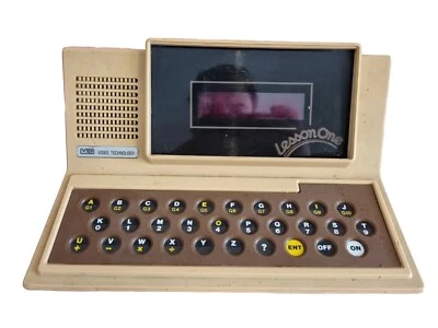 VTECH LESSON ONE VINTAGE ELECTRONIC COMPUTER CALCULATOR TOY - RETROY Toy - Parts - Image 1 of 4
