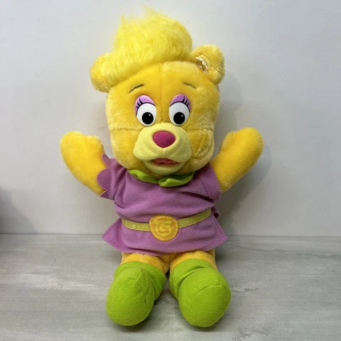 Vintage Fisher Price Disney Sunni Gummi Bear 14" Plush Stuffed Animal Toy 1985 Cover