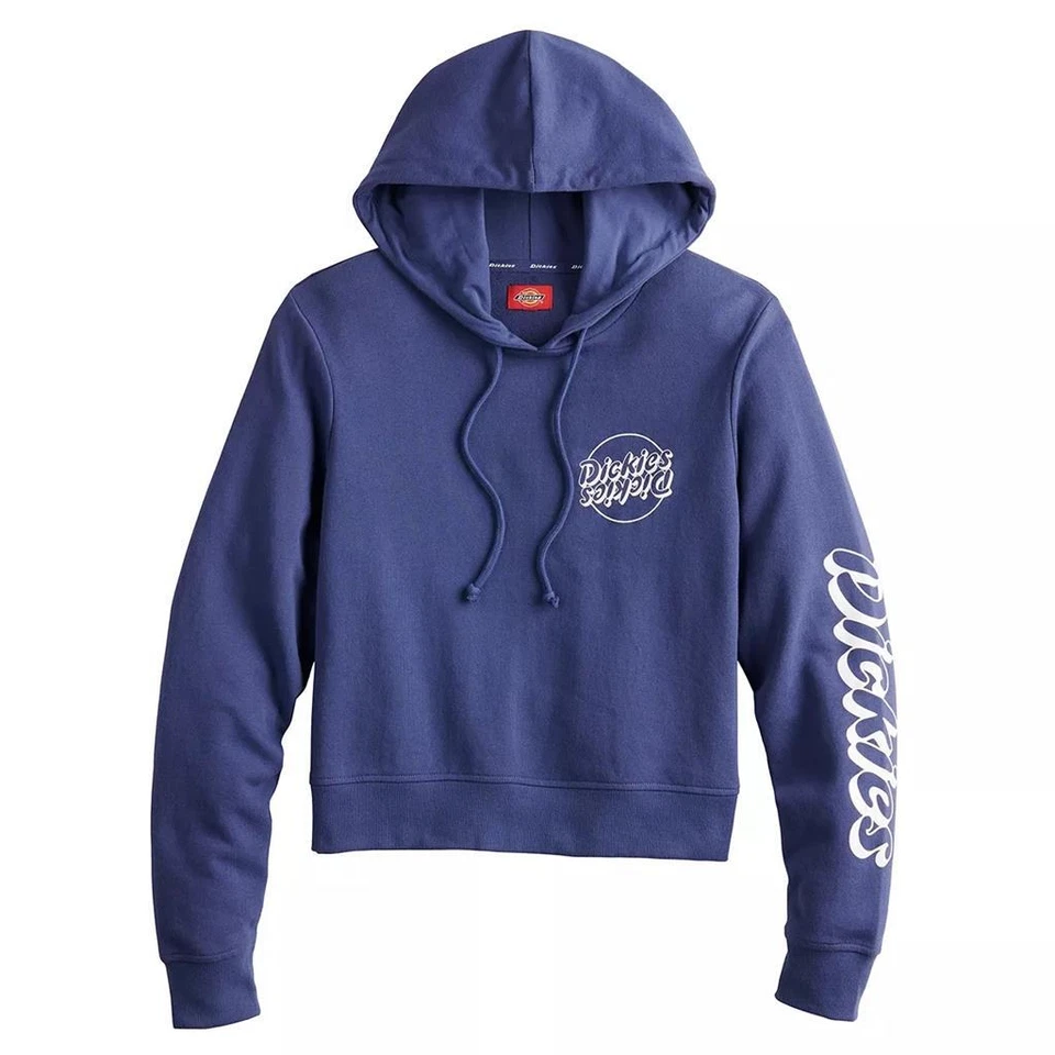 DICKIES Women’s “Built To Work” Cropped Hoodie Sweatshirt Hoodie Size Medium