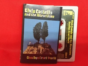 Elvis Costell & The Attractions - Goodbye Cruel World (1984) Cassette RARE (VG+) - Picture 1 of 2