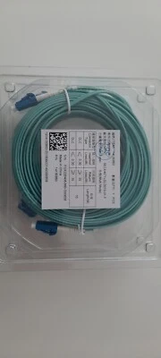 Cordon Fibre LCUPC-LCUPC DUPLEX MULTIMODE OM3 10m - Photo 1/2
