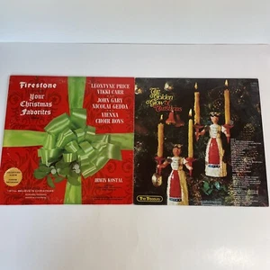 FIRESTONE- YOUR CHRISTMAS FAVORITES & THE GOLDEN GLOW OF CHRISTMAS * 2 ALBUMS* - Picture 1 of 7