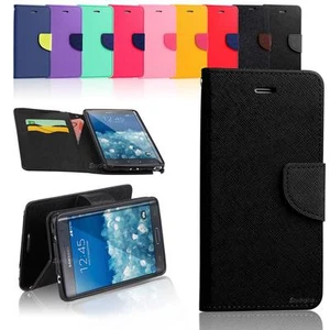 New Diary Wallet Case Cover for Samsung Galaxy Note Edge - Picture 1 of 10
