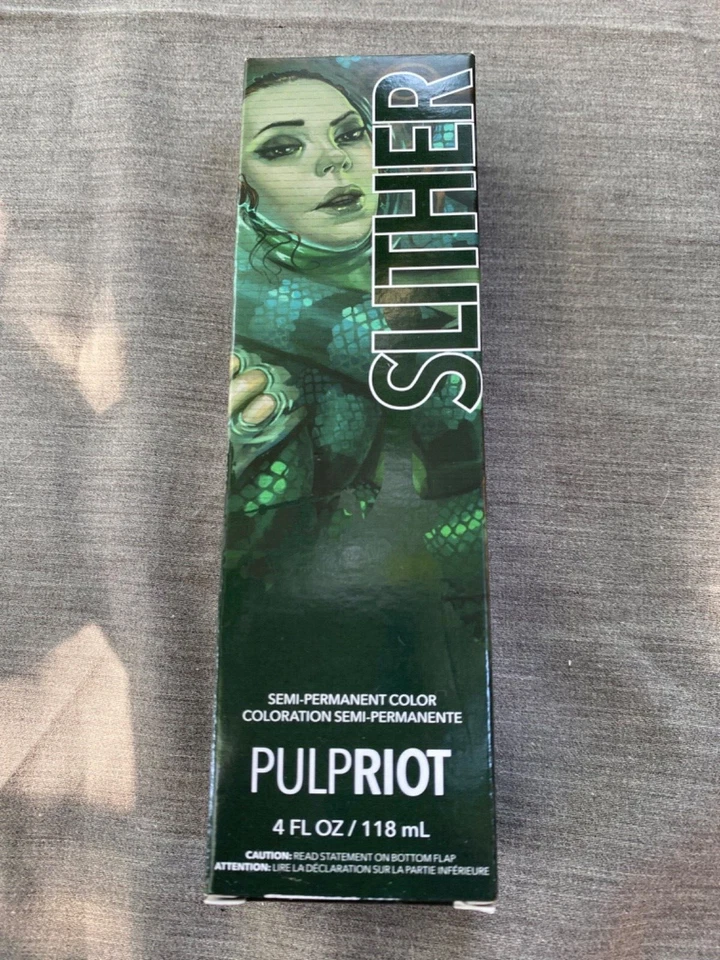 PULP RIOT Semi-Permanent Color Slither NIB Discontinued 4 oz Green - Image 1 of 1