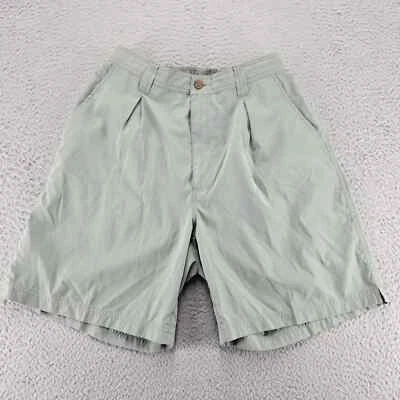 Pantalones Cortos Tommy Bahama Para Hombre 28 Verde Muestra Cintura Elástica Playa Relajarse tiro Medio Foto 1 de 4