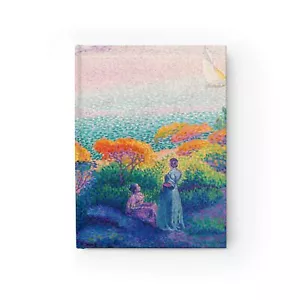 Zwei Frauen von The Shore Hardcover Journal | Henri-Edmond Cross | ungefüttert 5x7 - Bild 1 von 5