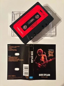 BOB DYLAN - REAL LIVE (UK CASSETTE TAPE) - Picture 1 of 5
