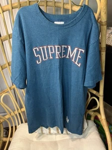 Supreme T shirt Medium Teal - Picture 1 of 8