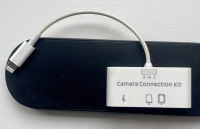 3-in 1 Camera Connection Kit, USB SD TF Card Reader For iphone/iPad.  - Image 1 of 3