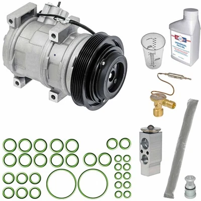 For Acura MDX Honda Pilot Ridgeline Omega AC Compressor w/ A/C Repair Kit - Image 1 of 2