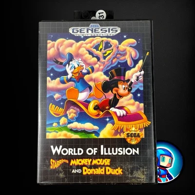 World of Illusion Starring Mickey Mouse & Donald Duck (Sega Genesis, 1992) Foto 1 de 4