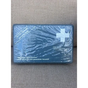 NOS Sealed 1st First Aid Kit Kraftwagen- Verbandkasten 13164 Medical Vintage - Picture 1 of 6
