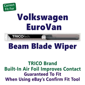 Wiper Blade (Qty 1) Beam fits 1992-2003 Volkswagen EuroVan -19210 - Picture 1 of 11