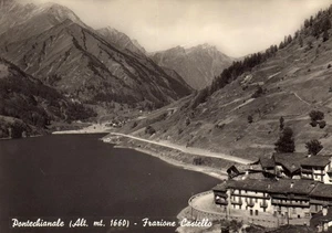 05988 Cartolina Pontechianale (CN) Frazione Castello - Picture 1 of 2