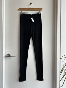 Free People Chilled Out Leggings, Black, Size XS - Picture 1 of 4