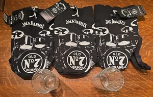 3 Jack Daniels 1,75L Cinch Bags (Neu mit Etikett) & 2 High Ball Gläser - Bild 1 von 9