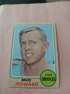 1968 Topps Bruce Howard Baltimore Orioles #293. EXMT See Scan!!!!!!!!!! - Picture 1 of 2
