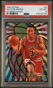 1994 Fleer Ultra Scottie Pippen Chicago Bulls Scoring Kings 6 PSA 6 - Picture 1 of 2
