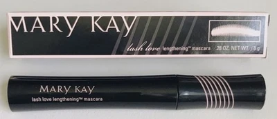 New In Box Mary Kay Lash Love Lengthening Mascara Black #054563 ~ Full Size - Image 1 of 2