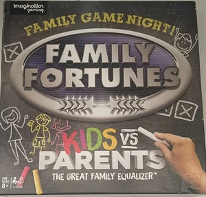 Family Fortunes Kids vs Parents Family Board Game Used Very Good Clean Condition - Picture 1 of 6