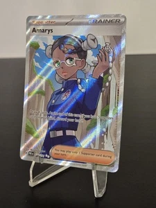 Amarys (#132/131) - Holofoil SV - Prismatic Evolutions NM Pokemon - Picture 1 of 5