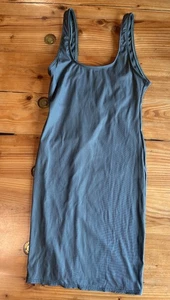 Maaji grünes geripptes Mini-Badekleid Größe L Überwurf - Bild 1 von 6