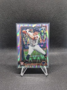 2025 Topps Chrome Zach Dezenzo Raywave Refractor RC - Picture 1 of 2
