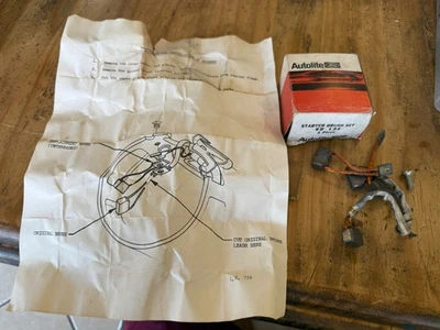 VINTAGE NOS AUTOLITE SB-134 BRUSH SET suit clapper starter - Image 1 of 4