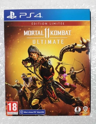 MORTAL KOMBAT XI (11) ULTIMATE - EDITION LIMITEE PS4 FR OCCASION (GAME IN ENGLIS - Photo 1/4