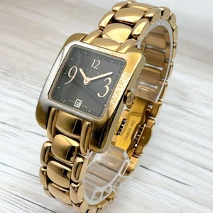 Celine Square Triomphe Quartz Watch Women’s 25mm Used Working Battery - Picture 1 of 6