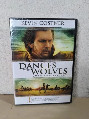 Dances with Wolves 1990 DVD Kevin Costner, 20th Anniversary Edition, New Sealed - Image 1 of 4