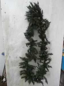 GHIRLANDA FESTONE con riflessi argentei NATALE DECORAZIONE 280 CM - Foto 1 di 1