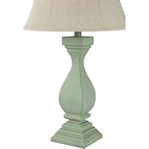 Stylecraft Poly Sea Grass Green 30-Inch One-Light Table Lamp