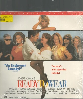 Ready to Wear Laserdisc 4438AS Widescreen LD WS Loren Roberts Robbins Garr - Image 1 of 2
