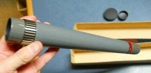 VINTAGE L-103 10X30mm TELESCOPE JAPAN OBJECTIVE LENS FOCUSING COATED OPTICS - Picture 1 of 10