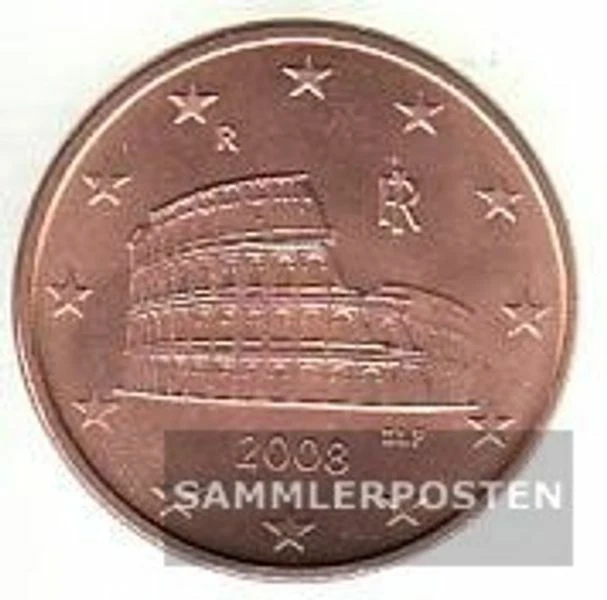 Italy I 3 2008 BU 2008 Kursmünze 5 cent - Image 1 of 1
