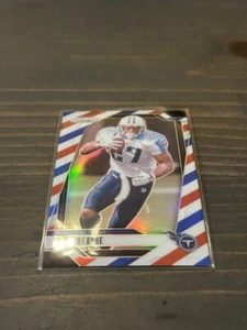 2024 Panini Prizm - Eddie George #285 Red White & Blue Prizm - Picture 1 of 2
