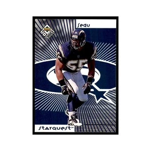 Junior Seau 1998 UD Choice #5 Football Cards Football Card NM - Picture 1 of 3