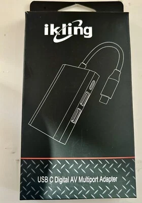 USB-C Digital AV Multiport Adapter Gray New - Image 1 of 2