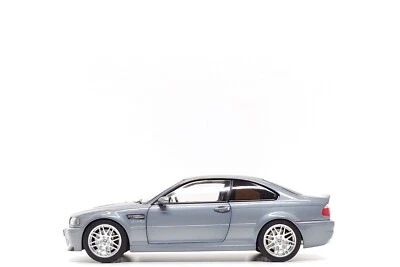 Norev 1:18 BMW M3 CSL (E46) in Silver Grey Metallic - Image 1 of 4