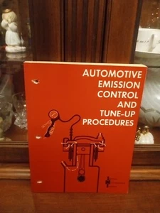 Automotive Emission Control and Tune Up Procedures 1972 - Picture 1 of 6