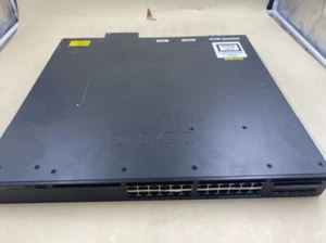 CISCO WS-C3650-8X24UQ CATALYST 3650 SERIES 24 PORT 4X10G UPLINK IP BASE POE+ - Picture 1 of 3