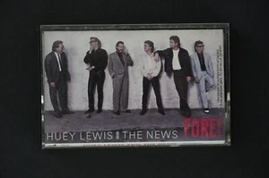 HUEY LEWIS AND THE NEWS FORE! CASSETTE TAPE - Picture 1 of 4