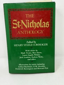 1948 THE ST. NICHOLAS ANTHOLOGY BOOK BY HENRY STEELE COMMAGER - KD 7998 - Picture 1 of 14