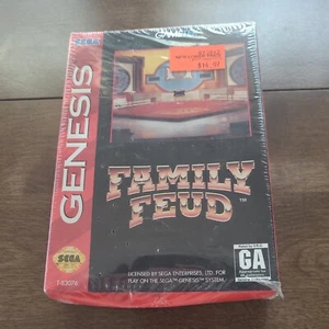Nice Sega Genesis Family Fued Sealed. Very Rare. NIP - Picture 1 of 3
